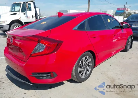 2017 Honda Civic Ex from USA, damaged, VIN 2HGFC2F77HH557837
